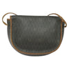 Christian Dior Vintage Honeycomb Flap Coated Canvas
