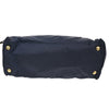 Prada Zip Convertible Shopping Tote Tessuto with Saffiano Leather