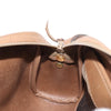 Christian Dior Vintage Honeycomb Canvas and Leather