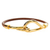 Hermes Jumbo Hook Braided Leather and Metal