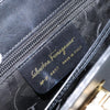 Salvatore Ferragamo Gancini Convertible Top Handle Leather