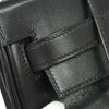 Hermes Kelly Black Box Calf with Palladium Hardware