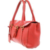 Fendi Selleria Linda Satchel Pebbled Leather