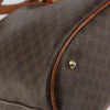 Celine Vintage Macadam Shopper Tote Canvas and Leather