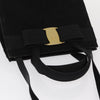 Salvatore Ferragamo Convertible Vara Bow Tote Suede