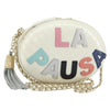 Chanel La Pausa Evening Chevron Lambskin with Applique