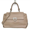 Salvatore Ferragamo Sofia Satchel Leather
