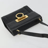 Salvatore Ferragamo Gancini Flap Leather
