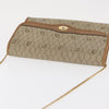 Christian Dior Vintage Honeycomb chain Canvas