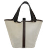 Hermes Picotin Toile and Leather