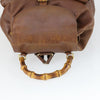 Gucci Vintage Bamboo Leather