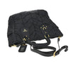 Prada Convertible Side Pocket Tote Chevron Tessuto