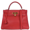 Secondhand Hermes Kelly Red Swift with Gold Hardware
