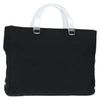 Prada Resin Handle Tote Tessuto