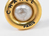 Chanel CC Hoop Clip-On Crystal Embellished Metal