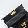 Salvatore Ferragamo Gancini Convertible Top Handle Leather