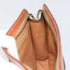 Celine Logo Triomphe Canvas and leather