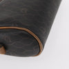 Christian Dior Vintage Honeycomb Canvas and Leather