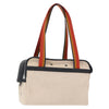 Hermes Sac de Transport pour Chiens Pet Dog Carrier Toile with Leather