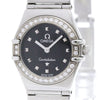 Omega Constellation Quartz Stainless Steel with Diamond Bezel
