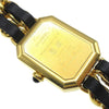 Chanel Premiere Rock Quartz Plated Metal and Leather