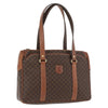 Celine Vintage Macadam Canvas and Leather