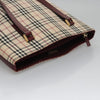 Burberry Nova Check Tote Canvas and Leather