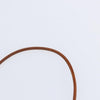 Hermes Annee Mediterranee Cadena Charm Necklace Metal and Leather
