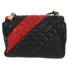 Versace Medusa Padlock Icon Top Handle Quilted Leather