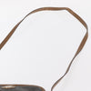 Christian Dior Vintage Honeycomb Canvas and Leather