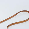 Celine Vintage Macadam Circle Logo Canvas and Leather