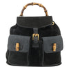 Gucci Vintage Bamboo Suede