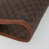 Celine Logo Triomphe Canvas and leather