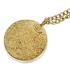 Chanel Vintage CC Round Pendant Choker Metal