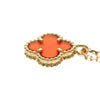 Van Cleef & Arpels Sweet Alhambra Pendant 18K Rose Gold and Carnelian