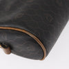 Christian Dior Vintage Honeycomb Canvas and Leather
