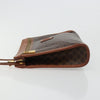 Celine Logo Triomphe Canvas and leather