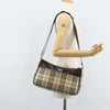 Burberry Nova check Canvas and Leather