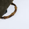Gucci Vintage Bamboo Suede