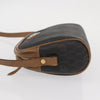 Christian Dior Vintage Honeycomb Canvas and Leather