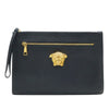 Secondhand Versace Large La Medusa Palazzo Leather Clutch