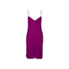 Alberta Ferretti purple sleeveless midi dress pre-owned neve used