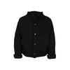 Barbara Alan black wool bomber pre-owned