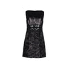 Pollini black sleeveles mini dress pre-owned