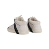 Louis Vuitton white leather sneakers pre-owned