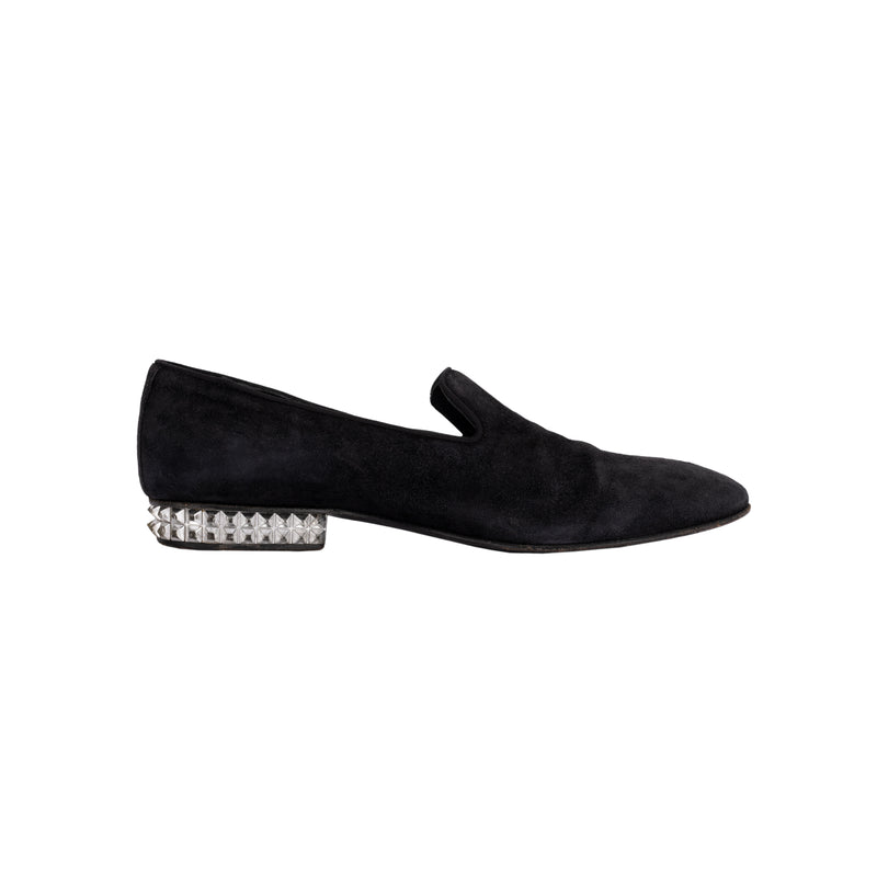 Collection Privée black suede loafers pre-owned