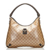 Gucci GG Crystal Abbey D-Ring Shoulder Bag Second-hand