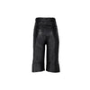 Diliborio black leather crop pants pre-owned