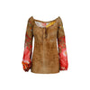 Roberto Cavalli Floral Blouse Pre-Owned