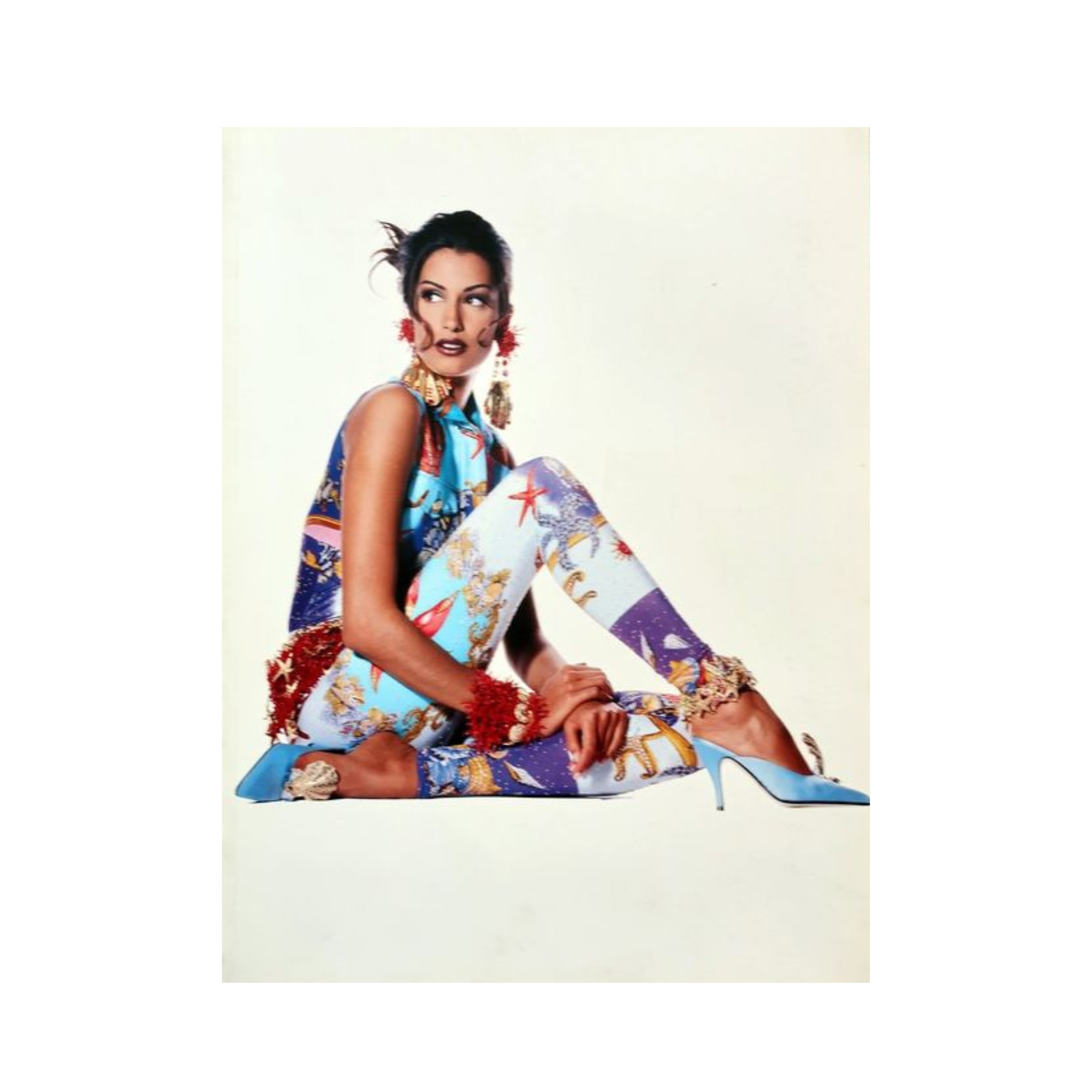 Versace 90s vintage hot sale logo high heels